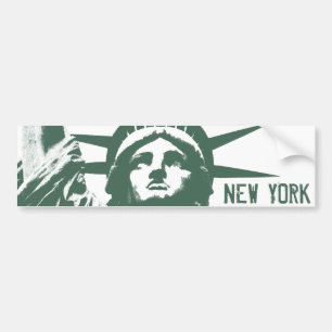 New York Bumpersticker Statue of Liberty Stickers