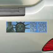 New York Bumpersticker Statue of Liberty Stickers (Op auto)