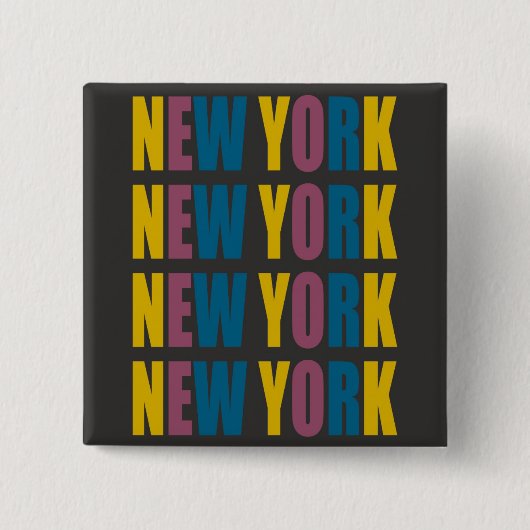 New York Button (Voorkant)