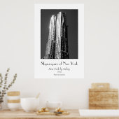 'New York by Gehry'-poster Poster (Keuken)