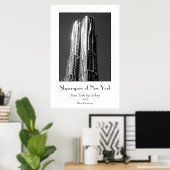 'New York by Gehry'-poster Poster (Thuiskantoor)
