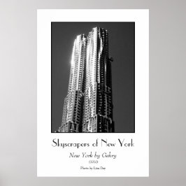 'New York by Gehry'-poster Poster