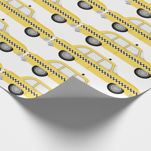 New York Cab Cadeaupapier (Hoek)