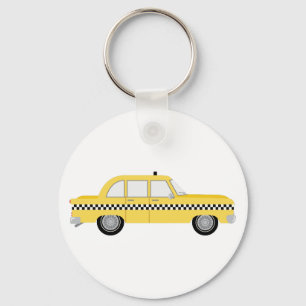 New York Cab Sleutelhanger