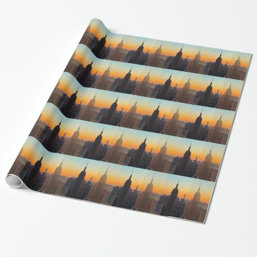New York Cadeaupapier (Uitgerold)