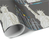 New York Cadeaupapier (Rol Hoek)