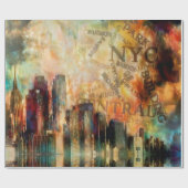 New York Cadeaupapier (Vlak)