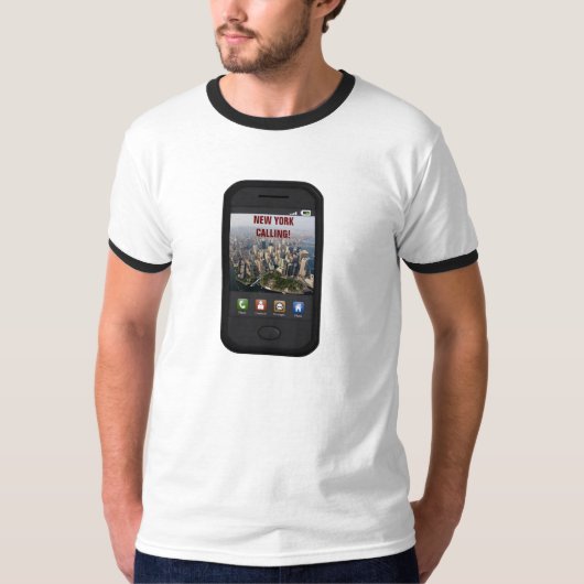 New York Calling T-shirt (Voorkant)