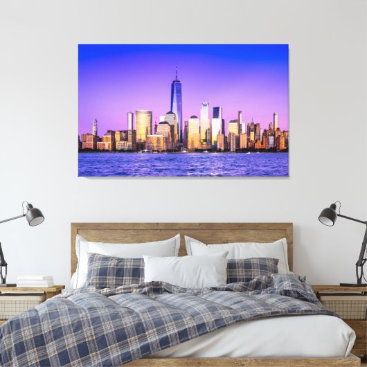 New York Canvas Afdruk (Insitu (Slaapkamer))