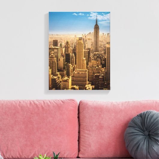 New York Canvas Afdruk (Insitu (Woonkamer))