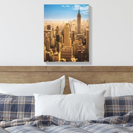 New York Canvas Afdruk (Insitu (Slaapkamer))