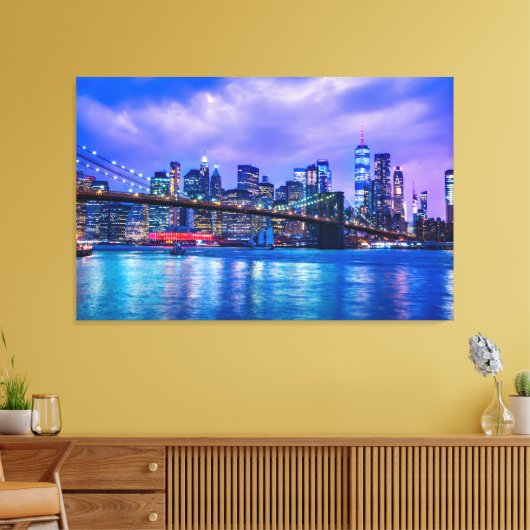 New York Canvas Afdruk (Insitu (Woonkamer))