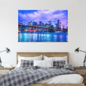 New York Canvas Afdruk (Insitu (Slaapkamer))
