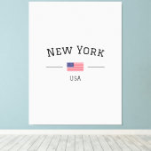 New York Canvas Afdruk (Insitu (Houten vloer))