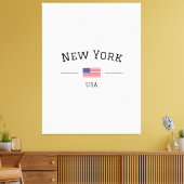 New York Canvas Afdruk (Insitu (Woonkamer))