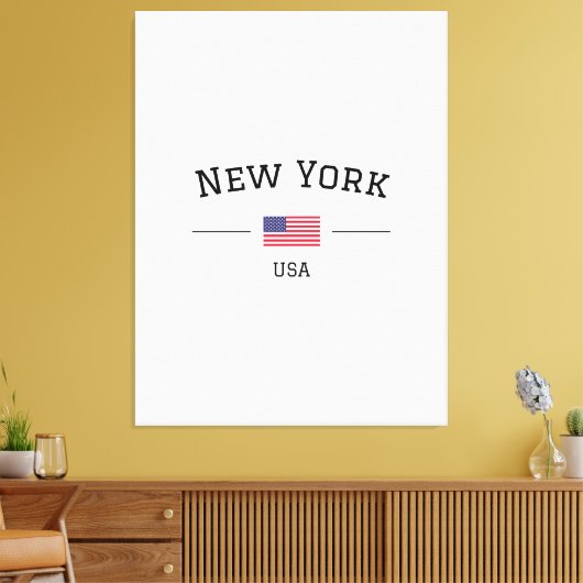 New York Canvas Afdruk (Insitu (Woonkamer))