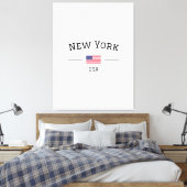 New York Canvas Afdruk (Insitu (Slaapkamer))
