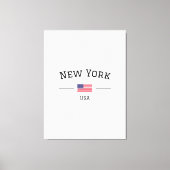 New York Canvas Afdruk (Voorkant)