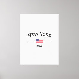 New York Canvas Afdruk