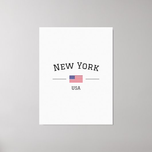 New York Canvas Afdruk (Voorkant)