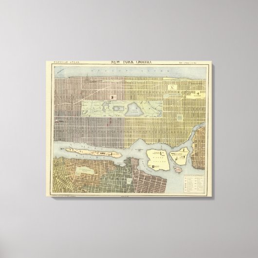 New York Canvas Afdruk (Voorkant)