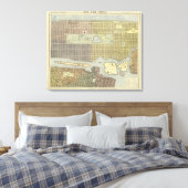 New York Canvas Afdruk (Insitu (Slaapkamer))