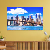 New York Canvas Afdruk (Insitu (Woonkamer))