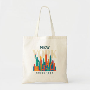 New York Canvas tas
