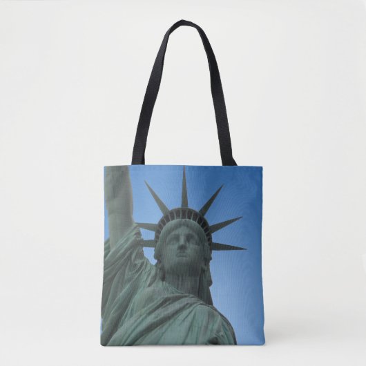 New York Canvas tas Custom Statue of Liberty Bag (Voorkant)