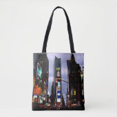 New York Canvas tas Personalized Times Square Bag (Voorkant)