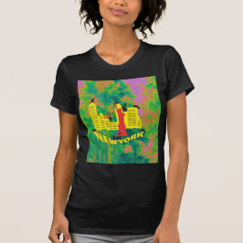 NEW YORK cat T-shirt