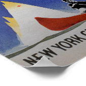 New York Central Adirondacks voor reizen en reizen Poster (Hoek)