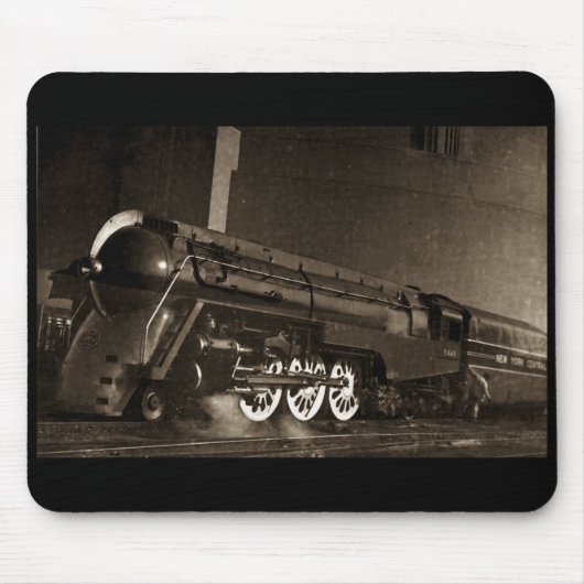 New York Central Art Deco Train Muismat (Voorkant)