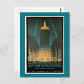 New York Central Building Briefkaart (Voorkant / Achterkant)