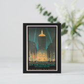 New York Central Building, februari 1930 Briefkaart (Staand voorkant)