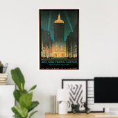 New York Central Building, February 1930 Poster (Thuiskantoor)