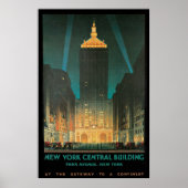 New York Central Building Poster (Voorkant)