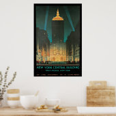 New York Central Building Poster (Keuken)