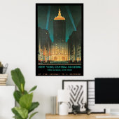 New York Central Building Poster (Thuiskantoor)