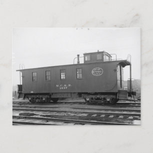 New York Central caboose briefkaart