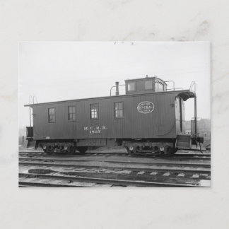 New York Central caboose briefkaart