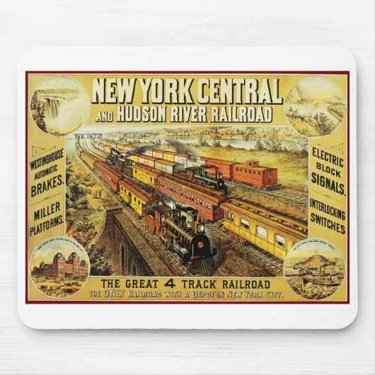 New York Central Muismat (Voorkant)