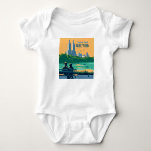 New York Central Park Bank Romper