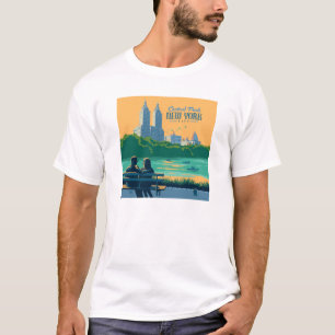 New York Central Park Bank T-shirt