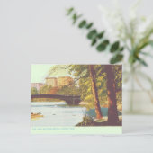 New York, Central Park Lake Briefkaart (Staand voorkant)