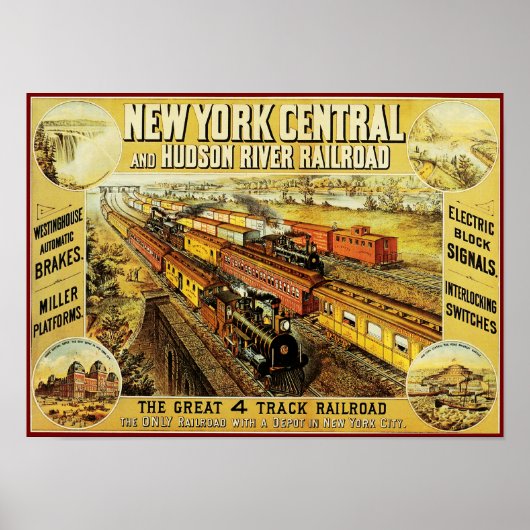 New York Central Poster (Voorkant)