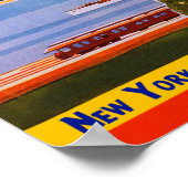 New York Central Railroad, Hudson River Poster (Hoek)