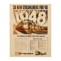 New York Central Streamliners 1948