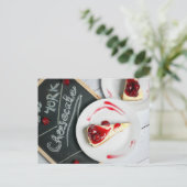 New York cheesecake Briefkaart (Staand voorkant)