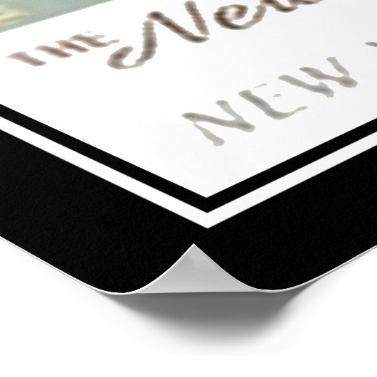 New York-Chicago over 16 uur!!! Poster (Hoek)